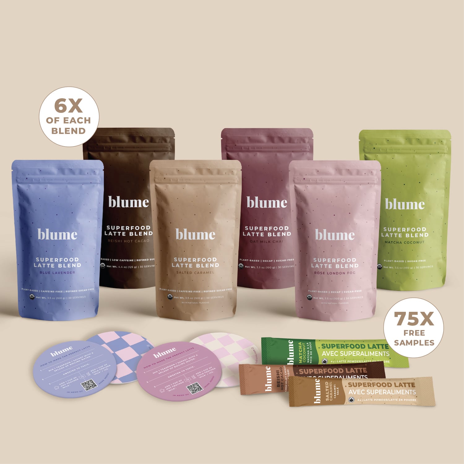 Blume Superfood Latte Bestsellers Bundle
