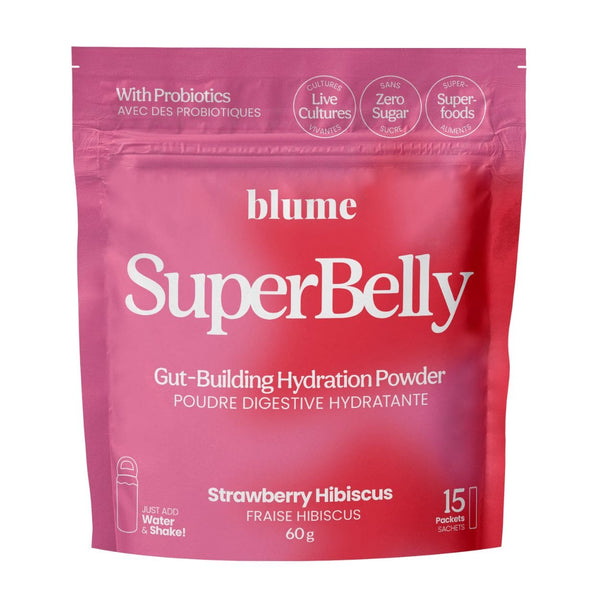 SuperBelly Strawberry Hibiscus