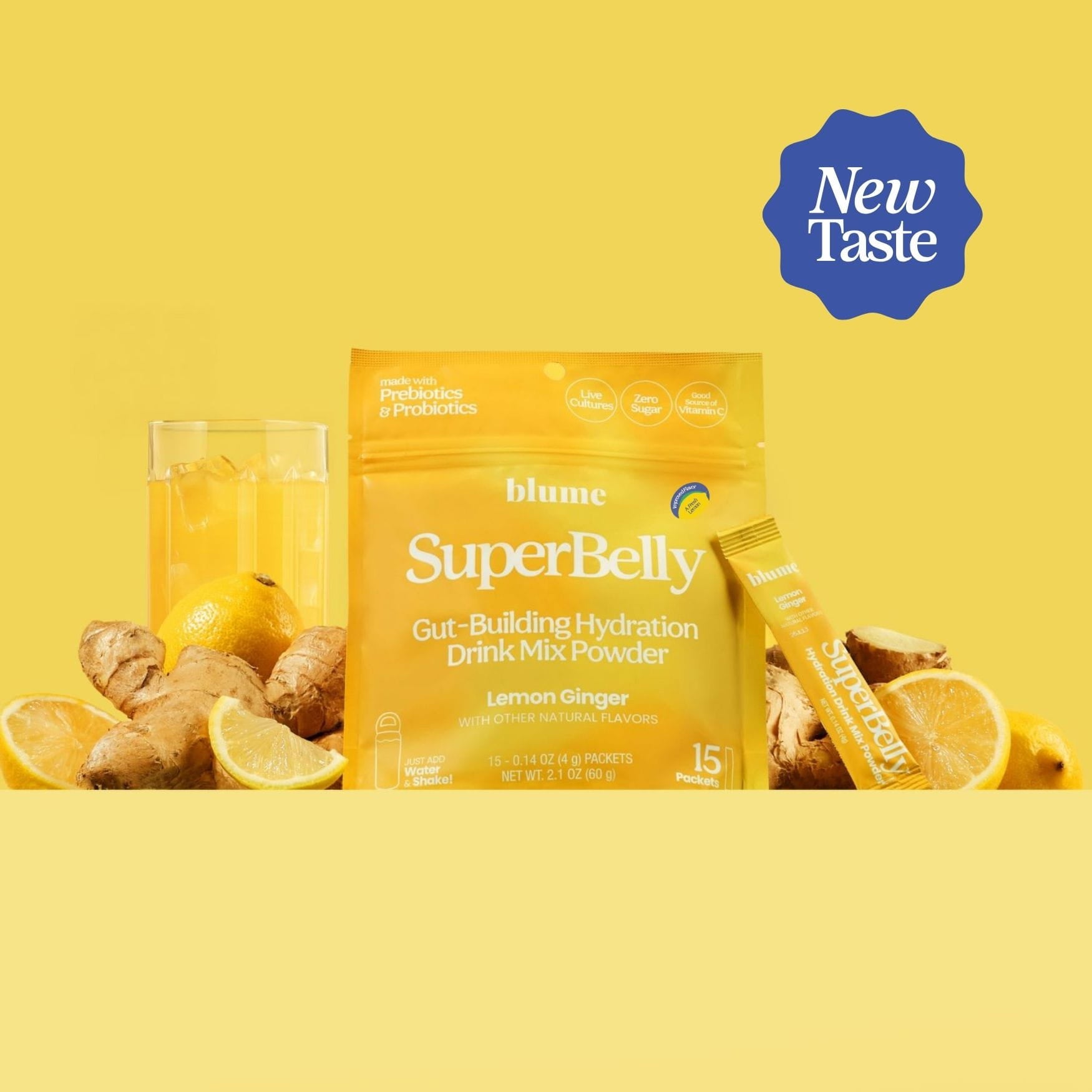 SuperBelly Citron Gingembre