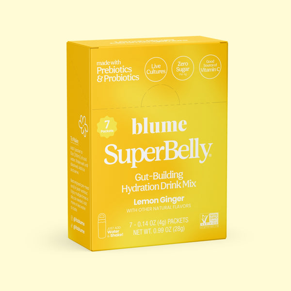 SuperBelly Lemon Ginger Carton (7ct)